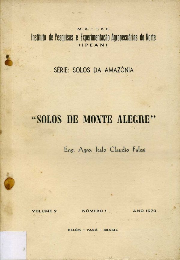 Solos de Monte Alegre - 631 FAL